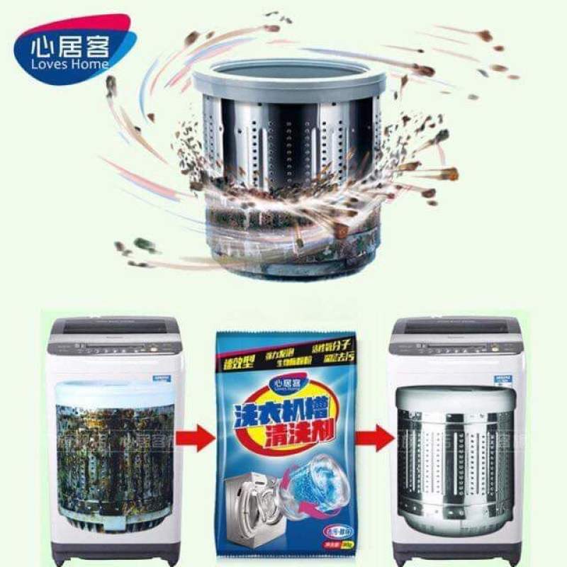 iRemax ผงล้างเครื่องซักผ้า ผงทำความสะอาดเครื่องซักผ้า จำนวน 5 ซอง ถูกสุดๆๆๆๆ (ซองละ 90 กรัม)