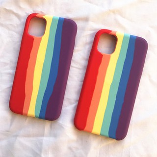 [ส่งจากไทย] เคสนิ่มซิลิคอน ลายสีรุ้ง Case infinix Hot 9 / Hot 9 Play / Hot 8 / Hot 10 / Smart 5 Rainbow CASE