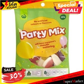 🔥ขายดี!! วูลเวิร์ธส์ปาร์ตี้มิกซ์แคนดี้ 150 กรัม/Woolworths Party Mix Candies 150g 🔥สินค้าขายดี!!