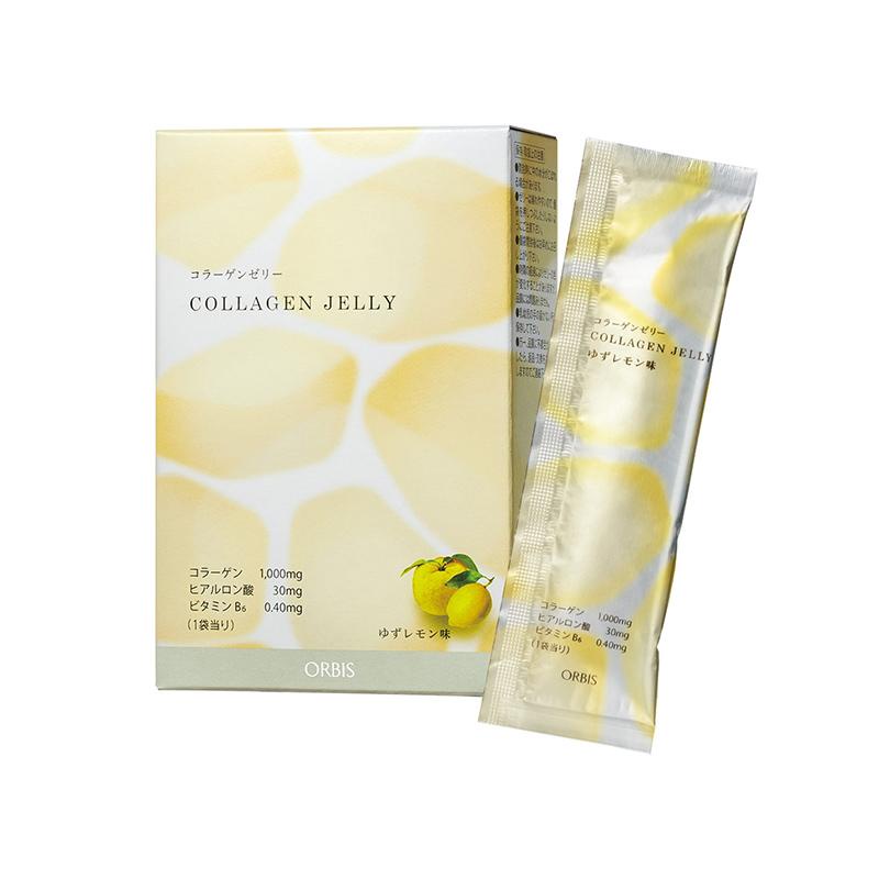 🅹🅿🇯🇵 Japan Orbis collagen jelly คอลลาเจนเจลลี่ สไตล์ญี่ปุ่น 20g × 14 stick