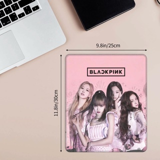 Blackpink แผ่นรองเมาส์ ยาง พิมพ์ลาย กันลื่น 30x25 ซม.