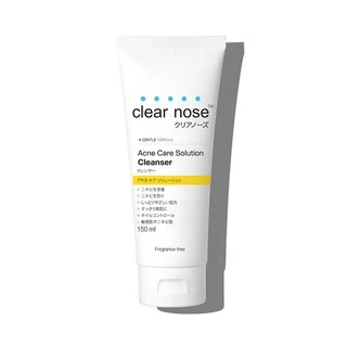 CLEAR NOSE Acne Care Solution Cleanser ผลิตภัณฑ์ทำความสะอาดผิวหน้า 150ml
