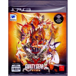 PS3 Guilty Gear Xrd -SIGN- (Zone 3 / Japanese) แผ่นเกม ของแท้ มือ1 มือหนึ่ง ของใหม่ ในซีล แผ่นเกมส์