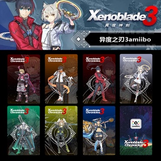 การ์ดเกม NFC สําหรับ Amiibo Xenoblade 3 Nintendo Switch Switch Lite Switch OLED Wii U 3DS