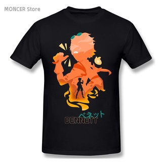 Fashion Clearance Sale Birthday Gift Gym Genshin Impact Bennett Anime Game T Shirt lh