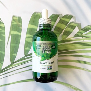 (SweetLeaf®) Sweet Drops SteviaClear Stevia Sweetener 60 or 120 ml สารให้ความหวานแทนน้ำตาล แบบน้ำหยด