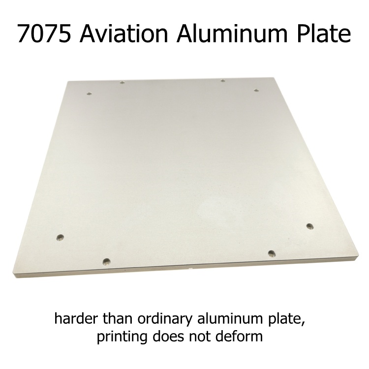 Voron2 / BLV MGN Cube Aluminum CNC Build Plate  3d printer parts Heatbed 7075 Aviation Aluminum Plat