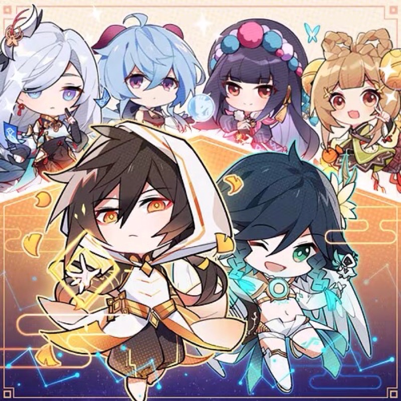 [พร้อมส่ง] เพิ่มลาย Albedo สแตนดี้อะคริลิก Genshin Favorite