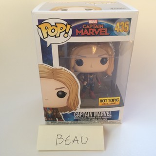 435 Captain Marvel (inboxขอรูปเพิ่มได้เลยค่ะ) FUNKO POP ของแท้