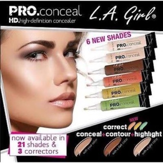 🔥ของแท้💯/กดติดตามมีโค้ด/พร้อมส่ง L.A Girl pro conceal 8ml.