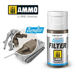 Ammo By MIG - AMIG0800 ACRYLIC FILTER Dirt