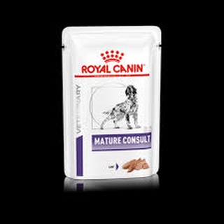 Royal canin MATURE CONSULT POUCH 85 g. อาหารสุนัขสูงวัยชนิดเปียก