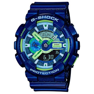 นาฬิกา Casio G-Shock Limited Multi-Color series Crazy Color 2016 รุ่น GA-110MC-2A (สี Blue Sapphire Marine)