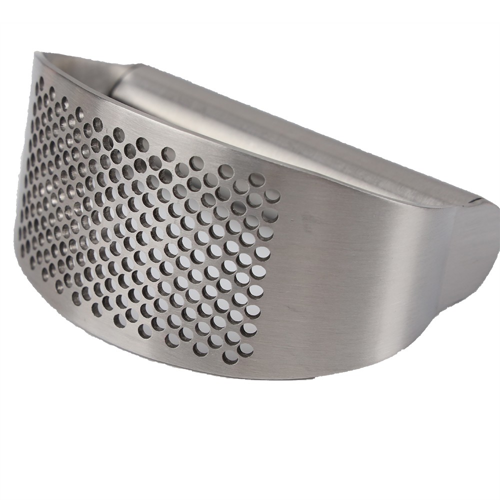 เครื่องบดกระเทียมสแตนเลสสำหรับครัว | Stainless Steel Garlic Press Mincer Crusher (Anti-Slip Handle, Easy Clean)​ - รูปที่ 6