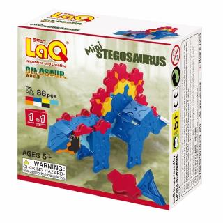 LaQ Dino Mini Stegosaurus ลาคิว มินิ สเตโกซอรัส ตัวต่อเสริมพัฒนาการ เสริมทักษะ ผลิตในญี่ปุ่น สำหรับเด็ก 5 ขวบขึ้นไป