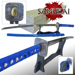 Japanese Samurai Sword Katana ดาบซามูไร คาตานะ นักรบ ญี่ปุ่น Japan 日本の武士の剣 มีดดาบ Ninja นินจา Handmade ใบดาบลับคมพิเศษ