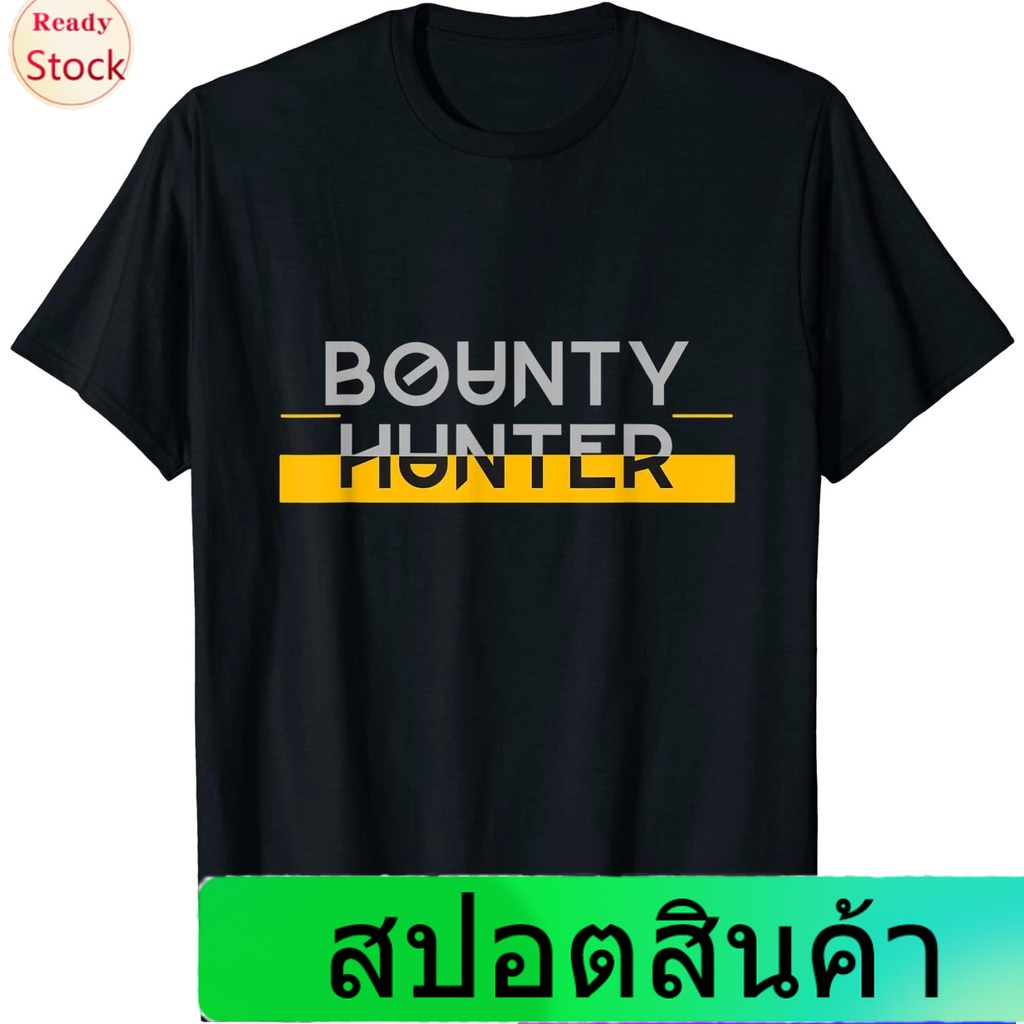 Illicit Bounty Hunterเสื้อยืดแขนสั้น Bounty Hunter For Fugitive Recovery Agents Bounty Hunt T-Shirt 