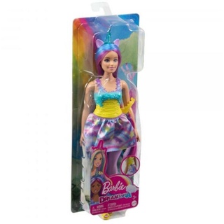 Barbie Dreamtopia ตุ๊กตาบาร์บี้ดรีมโมเปียยูนิคอร์น เมอร์เมด รุ่น HGR18