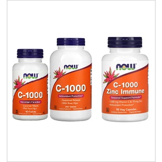 Now Foods, C-1000  วิตามินซี+Bioflavonoids 1000mg