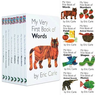 หนังสือบอร์ดบุ้คสำหรับเด็ก Eric Carle My First Book