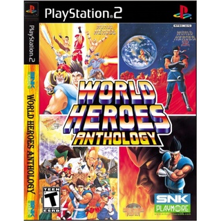 แผ่นเกมส์ World Heroes Anthology PS2 Playstation 2 คุณภาพสูง ราคาถูก