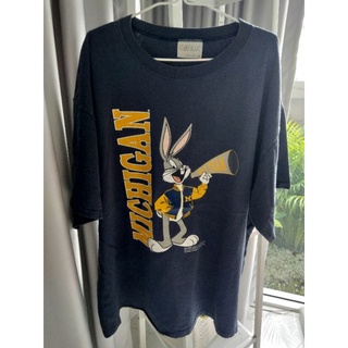 เสื้อยืดมือสอง 90s งานป้าย USA Bugs Bunny ตอกปี 1993 เดี่ยวทั้งตัว