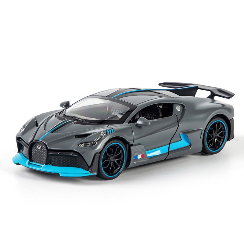 1/32 Alloy Bugatti DIVO Suer Sorts Car Model Toy Die Cast ull Back