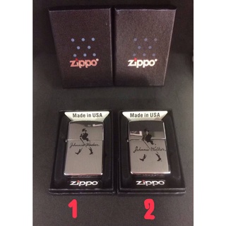 ไฟแช็ค Zippo ตัวซิปโป้งานเกรดดี อย่างดี  งานปั๊มZippo บรรจุกล่องสีดำ สวยงาม  แถมฟรีน้ำมันรอนสัน สุดคุ้ม