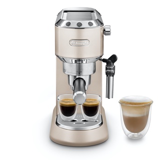 DeLonghi เครื่องชงกาแฟเอสเพรสโซ่ Dedica Metallics รุ่น EC785 แถมฟรี!!! ที่อัดกาแฟ และ โถตีฟองนม