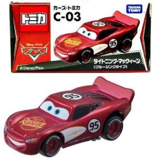 Tomica CARS C-03 Lightning McQueen Cruising type Disney Pixar