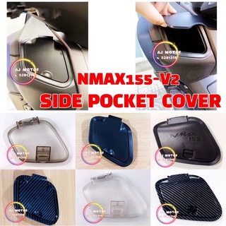 Nmax155 V2 ชุดฝาครอบกระเป๋าข้างหน้า พลาสติก สําหรับ YAMAHA NMAX-155