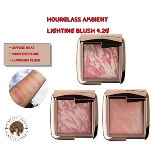 พร้อมส่ง (ใส่โค้ด COSMHGSEP ลด 10 บาท) Hourglass ambient lighting blush 4.2g Exp 2025