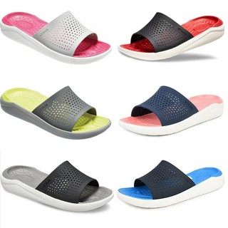 ✨(สินค้าขายดี)✨สีใหม่พร้อมส่ง!! Crocs LiteRide รองเท้าแตะ ทรงสวม ใส่สบายชาย หญิง (พร้อมส่งจากไทย) งาน Outlet ถูกกว่า Sho