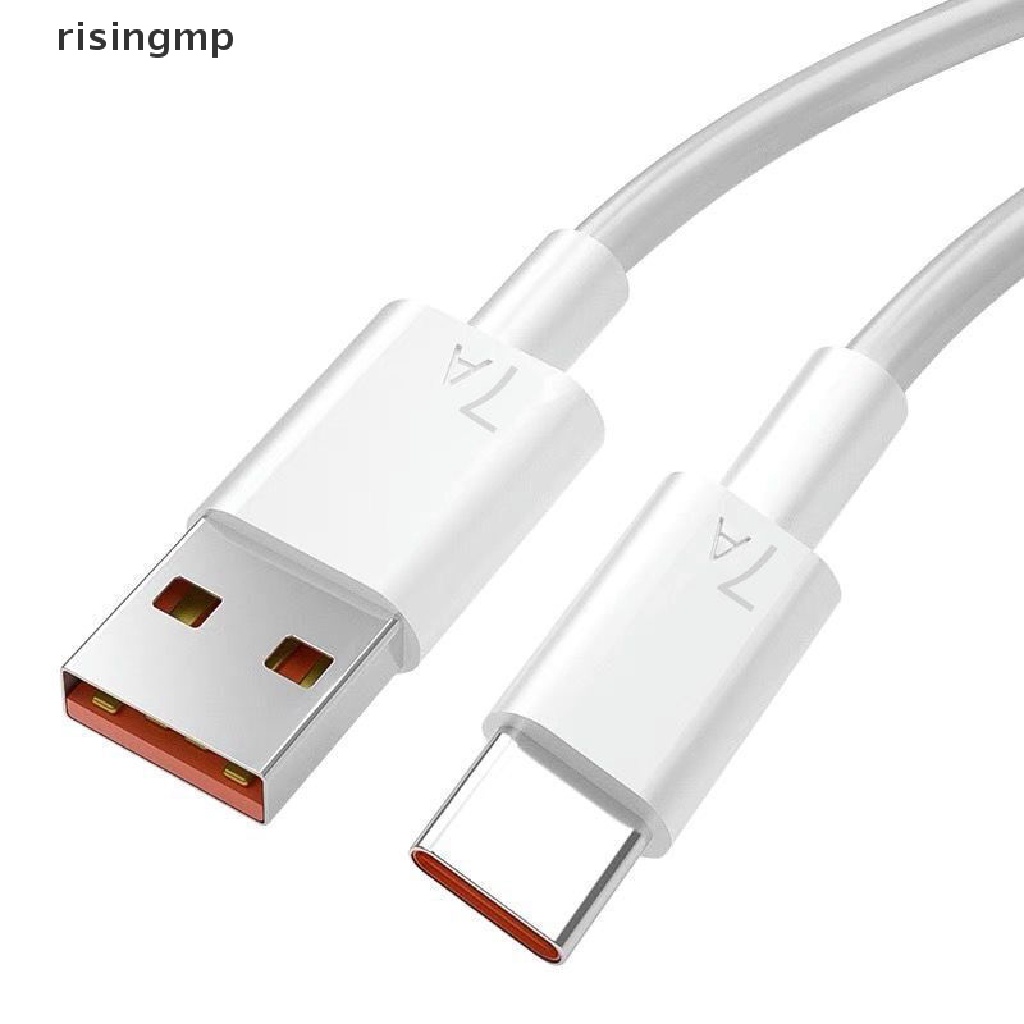 [risingmp] สายชาร์จ USB Type C 7A 100W ชาร์จเร็วมาก สําหรับ Huawei Xiaomi Samsung ♨เปิด