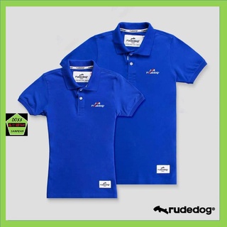 Rudedog เสื้อโปโล ชาย หญิง รุ่น Flashing สีน้ำเงิน