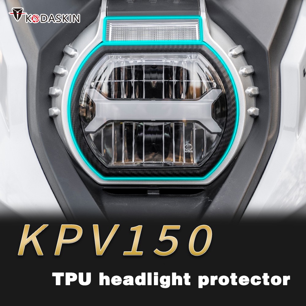 KODASKIN kpv150 ฟิล์มกันรอยไฟหน้าสําหรับ LIFAN LF-KPV150