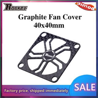 【ขายส่ง】ฝาครอบพัดลมจรวด กราไฟท์ และสกรู สําหรับมอเตอร์ควบคุมพัดลมไฟฟ้า RC