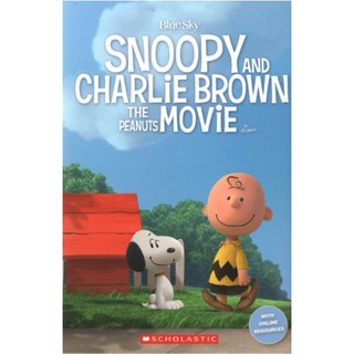 DKTODAY หนังสือ POPCORN READERS 1:SNOOPY &amp; CHARLIE BROWN: THE PEANUTS MOVIE