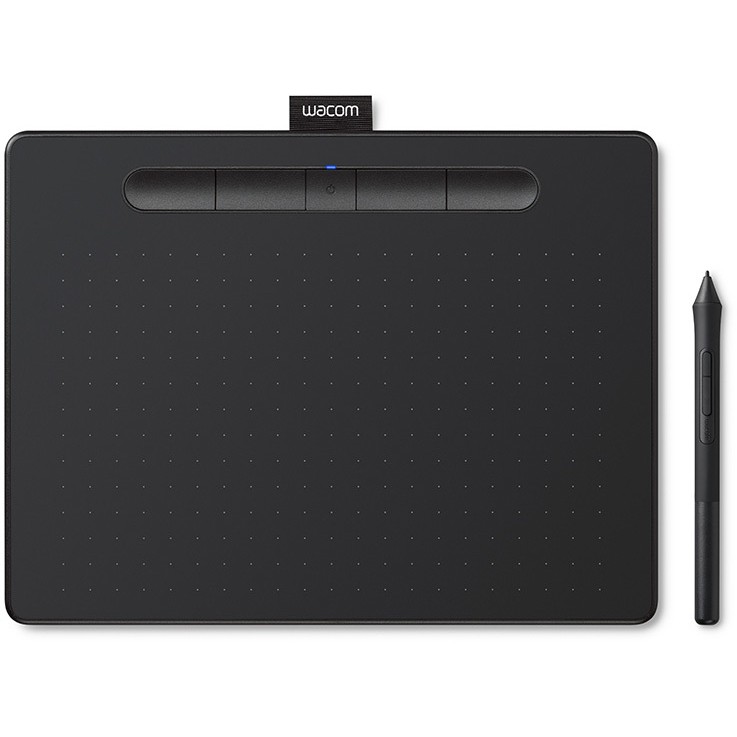 Wacom Intuos Pen Medium Bluetooth เมาส์ปากกาไร้สาย ขนาดกลาง รุ่น CTL-6100WL/K0-CX - Black