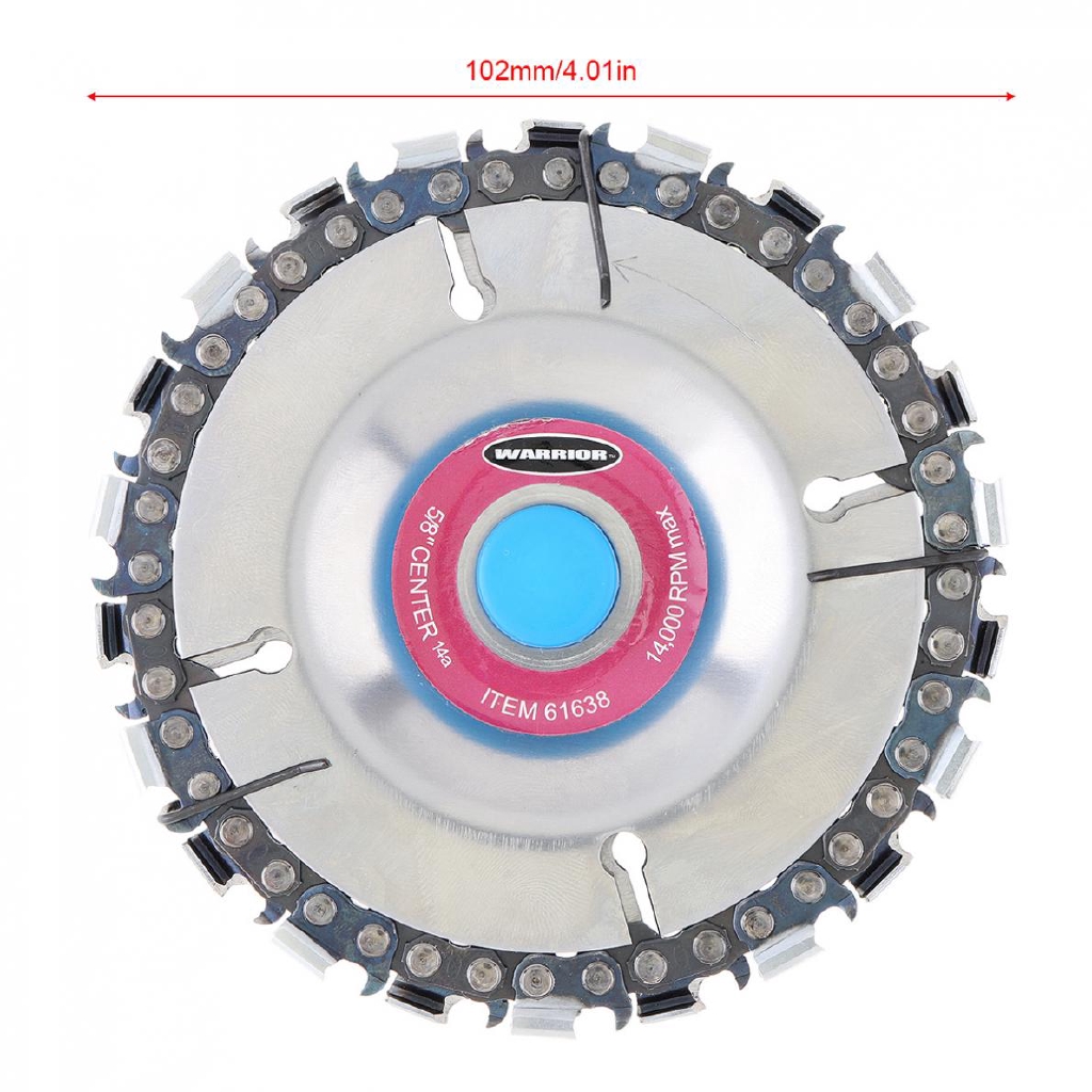 (new)4 Inch 22 Tooth Grinder Disc Chain Saw Blade Sawblade n5Hb