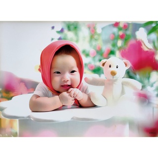 โปสเตอร์ อาบมัน รูปถ่าย เด็ก ทารก น่ารัก Child Baby Kid POSTER 14.4"x21" นิ้ว Kiddy Infant Toddler Childhood Babe V25