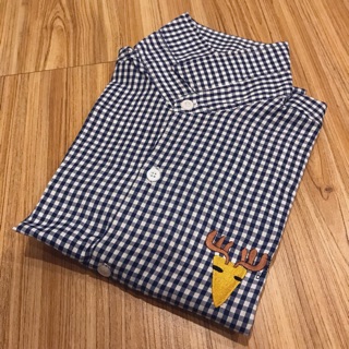 เสื้อเชิ้ตลายสก๊อตกรม แขนยาว