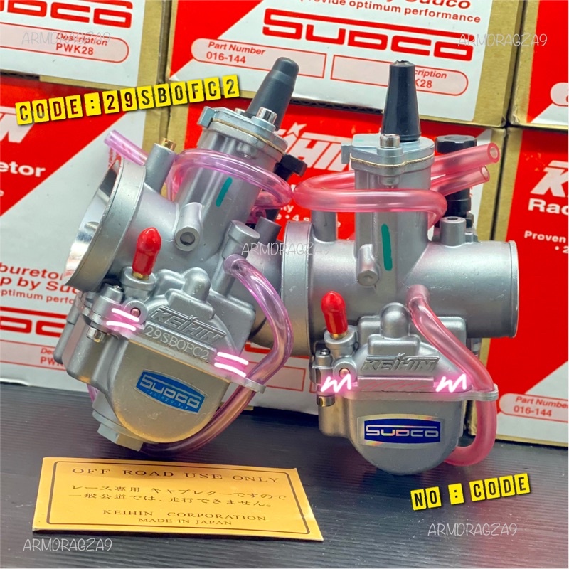 คาร์บูเคเหลี่ยม SUDCO Keihin(เคฮิน) PWK 28 30​ 32​ 34​