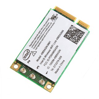 dual band 300 mbps wifi link mini pci - e การ์ดอะแดปเตอร์ไร้สายสําหรับ intel 4965agn nm 1