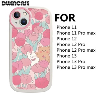 Dllencase เคสโทรศัพท์มือถือแบบนิ่ม TPU กันกระแทก ลายดอกไม้ A274 สําหรับ Compatible For iPhone 14 13 Pro Max 11 11 Pro Max 12 12 Pro 12 Pro Max 13 13 Pro