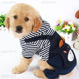 【พร้อมส่ง】เสื้อผ้าสัตว์เลี้ยง เสื้อกันหนาว มีฮู้ด ลายการ์ตูน Ropa Perro แฟชั่นฤดูหนาว สําหรับสุนัข