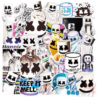 ❉ Rock &amp; Roll：Marshmello - Keep It Mello สติ๊กเกอร์ ❉ 50Pcs/Set EDM Music Fashion Mixed DIY Decals Doodle สติ๊กเกอร์