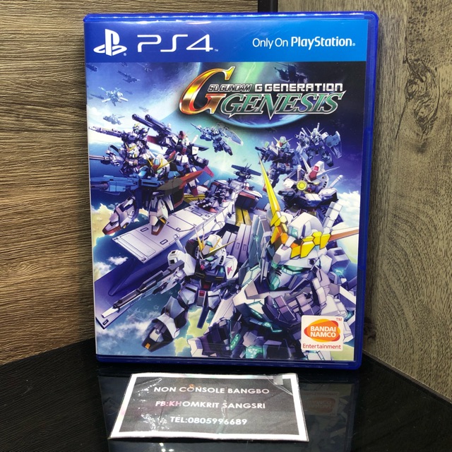 <มือ2>SD GUNDAM G GENERATION GENESIS  PS4/ฟรีส่ง!!