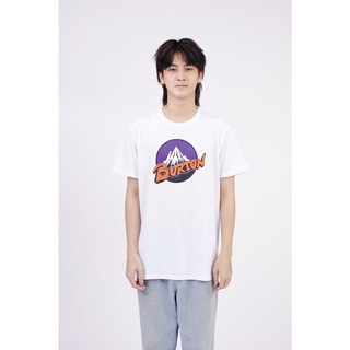 ราคาต่ำสุดBURTON เสื้อยืด BTTSSS2107 Retro Mounn SS Tee ขนาดเต็มS-3XL