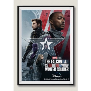 โปสเตอร์ซีรีย์ The falcon and the winter soldier